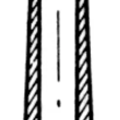 Manicotto antipiega 7.5mm nero 