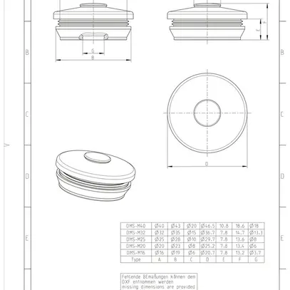 Raccord à double membrane Spelsberg DMS M16 TPE Ø20.7×13.2 Ø5…9mm IP66 noir 