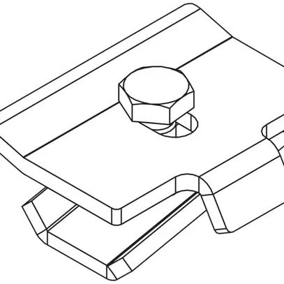 Eclisse Lanz 45×43 mm pour MB, KP, WSMB à Multifix gvz 