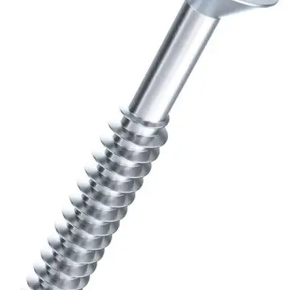 Vis pour panneau aggloméré à tête conique Ferronorm T30 6×60mm zinguée a.tige 
