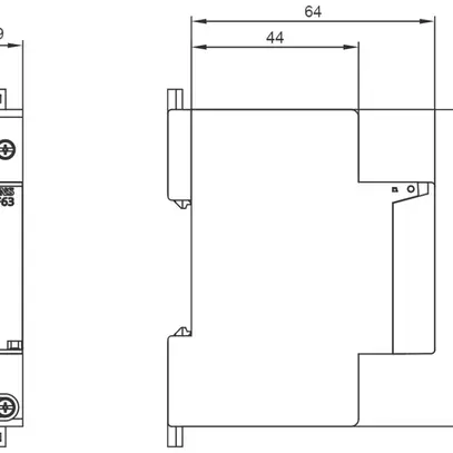 Relè a tempo AMD Siemens SENTRON 7LF6 2000W 0.5…10min 230V 1NO 1UM 