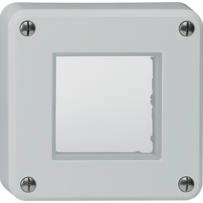 Parte superiore robusto per apparecchi Systo/KNX, grigio chiaro, IP55 