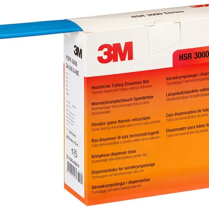 Gaine rétractable 3M HSR/18/6 bleu clair 5m 