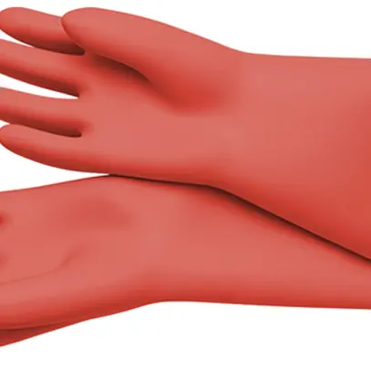 Guanti per elettricista KNIPEX VDE 1000V grd.10 cl.0 410mm 