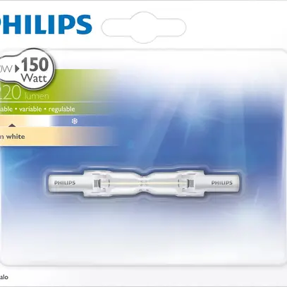 Lampada alogena Halo Linear R7s T3 140W 1030 2646lm 78mm 