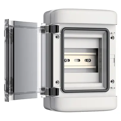 Petit tableau de distribution AP gesis SPZ vide 2×RST25i5 143×102×260mm IP65 