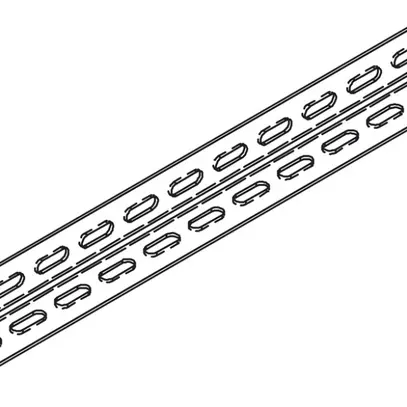 Profilé pour colonne montante Lanz zingué 