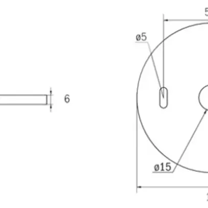 AP-LED-Sicherheitsleuchte AWIL-DL-421-AT Ø100mm 3.7W 230VAC 1h 240lm 