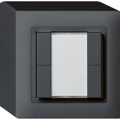 Poussoir universel AP 4×kallysto sans LED anthracite 