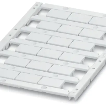 Carte de marquage UCT-TM 16 blanc pour bornes 14.8×9.6mm 