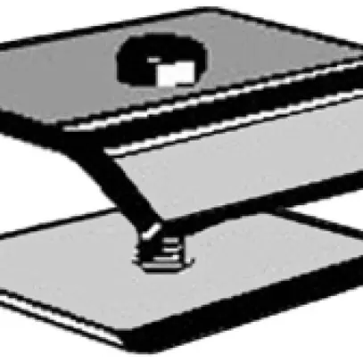 Morsetto di fissaggio ASS Niedax zincato 