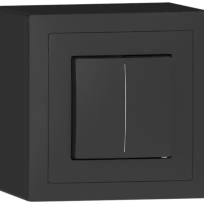 Sensore pulsante AP ABB Sidus KNX Basic 1/2, antracite 