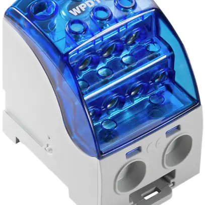 Bloc répartiteur Weidmüller 1×120/2×35+3×25+4×16 mm² bleu 