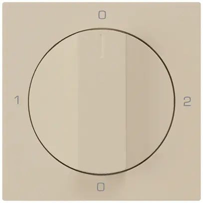 Abdeckset kallysto zu Drehschalter S2 beige 