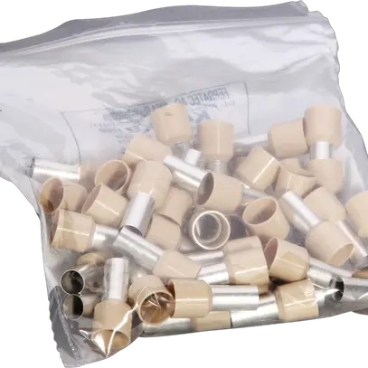 Embout de câble type A isolé 35mm²/16mm beige 