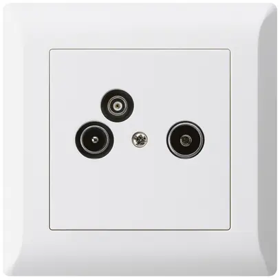 Prise d'antenne ENC R/TV/données kallysto.line 23dB blanc 