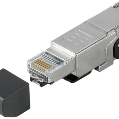 Spina RJ45 Weidmüller dritto cat.6A T568-A Øisolazione 1…1.6mm 