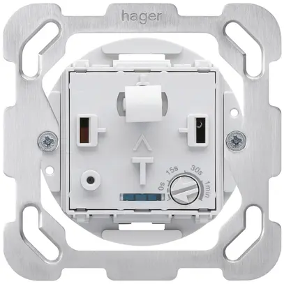 Inserto interruttore Hotelcard kallysto 1L con piastra di fissaggio 