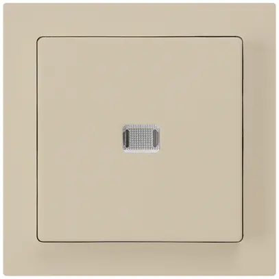 Interruttore luminoso INC kallysto 6/1L beige 