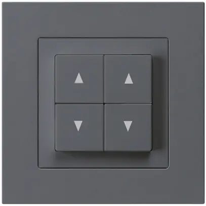 UP-Storentaster kallysto.pro anthrazit mit 4 Funktionstasten 