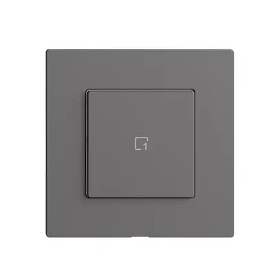 Comando per pulsante scena 1 scena/1T Edue Wiser grigio scuro 