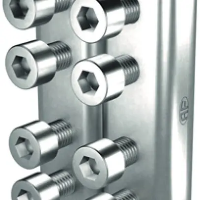 Manchon de contrôle Flury AL 8 acier inoxydable A2, fil Ø 6…11mm 