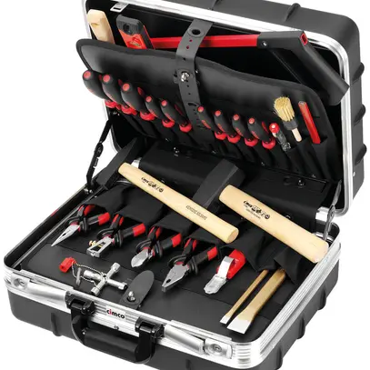 Valigia portautensili CIMCO CH 2021 28 pzz per apprendista materia sintetica 