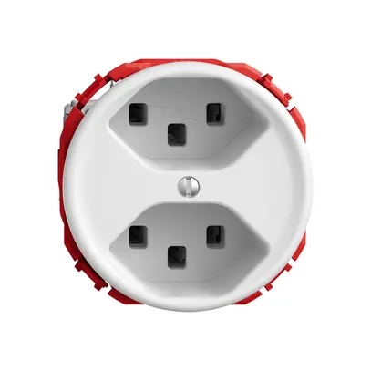 Presa STANDARDdue SNAPFIX® 2×T23 bi 