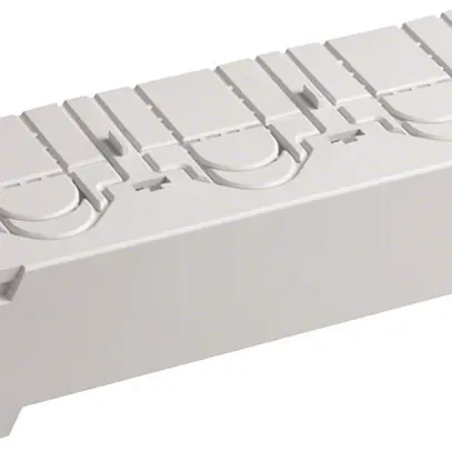 Pezzo di copertura dello spazio di raccordo Hager per weber.silas DIN1 