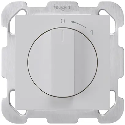 Contatto rotativo INC 0<1/1L grigio chiaro kallysto con manopola 