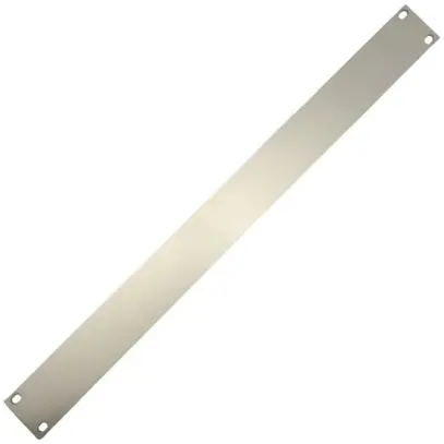 Placca cieca 19" Schneikel Elektronics 1UA, Alluminio anodizzato 