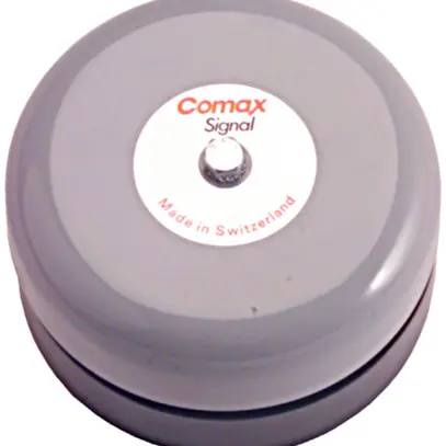 Sonnerie à tabatière Comax 230VAC gris 