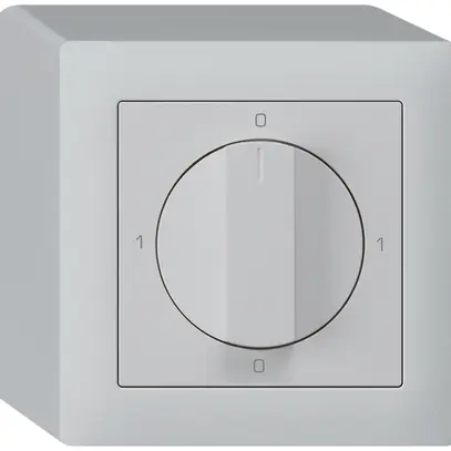 Interrupteur rotatif AP kallysto 0/1L gris clair avec manette 