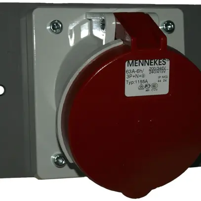 CEE-Steckdose Mennekes 6h schräg 