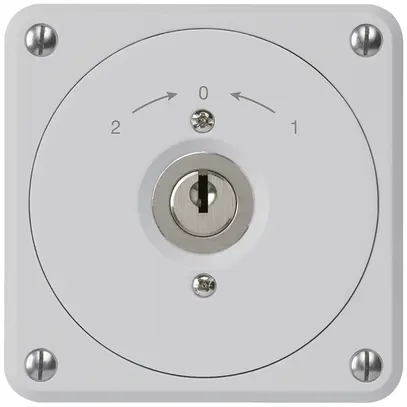 Contact pivotant à clé ENC robusto gris sans clapet inverseur pour combinaison 