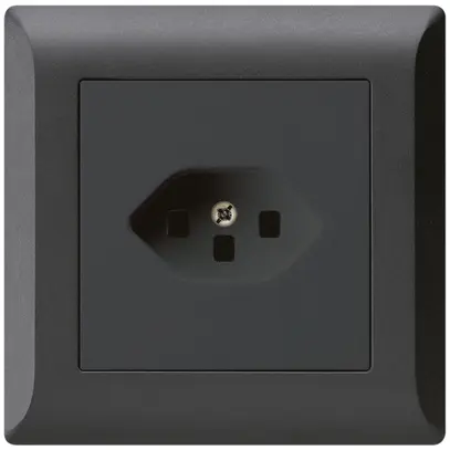 Presa INC kallysto.line T23 nero con morsetti ad innesto 