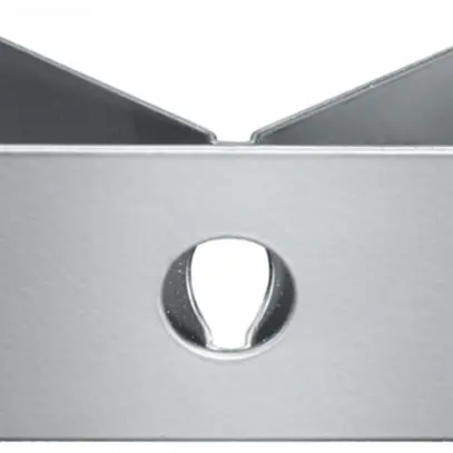 Adaptateur pour montage en angle Steinel pour applique L 400, blanc 