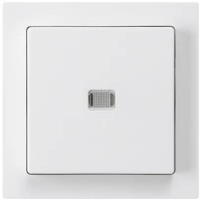 Interrupteur poussoir lumineux ENC kallysto 6/1P blanc 