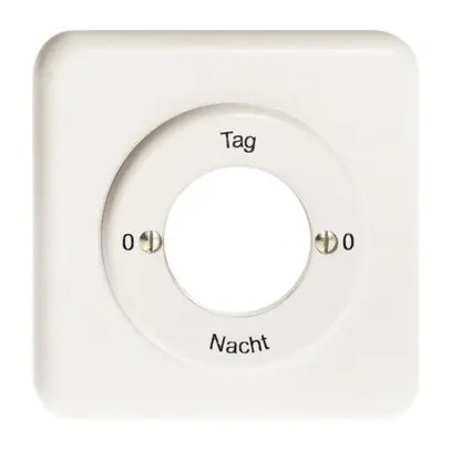 Kit frontale 0-Tag-0-Nacht bianco per interr.rotativo a chiave 