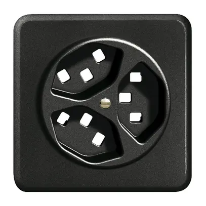 Kit frontal ENC FH 3×T23 noir 86×86mm 