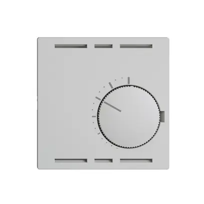 Termostato ambiente INC EDIZIOdue grigio chiaro, senza interrutore 