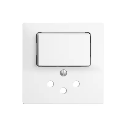 Kit frontale EDIZIOdue bianco 60×60mm T12 