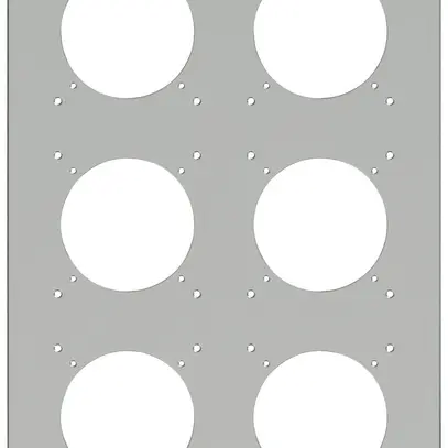 Intestazione INC ELEMENT SNAPFIX® 3×2 225×325mm alluminio 