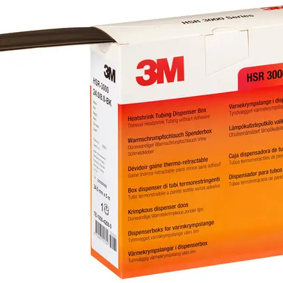 Gaine rétractable 3M HSR/6/2 noir 10m 