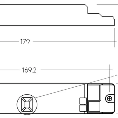 Modulo per luce di emergenza Tridonic EMconverterLED BASIC 204, NiCd/NiMH 50V 