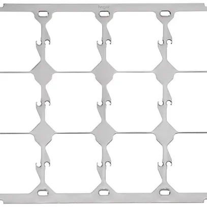 Placca di fissaggio Hager 3×4 hor. 257×197mm 