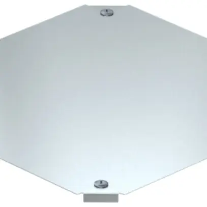 Coperchio Bettermann per derivazione a croce RKM 400mm zincato in continuo 