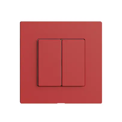 Interruttore 2K/2T Edue Wiser berry 