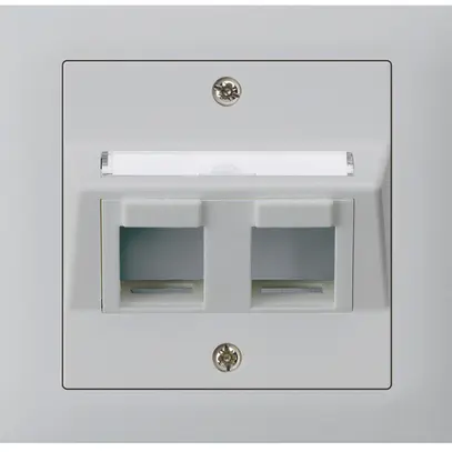 EB-Montageset kallysto mit EB-Dose G3 2×Keystone hellgrau 