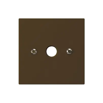 Boîte de raccordement ENC kallysto brun Ø9mm sans bornier 